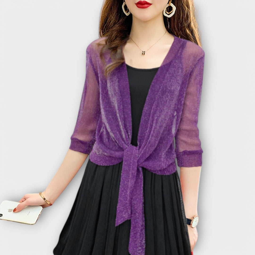 Olivia - Blúz nyitott elülső kialakítással