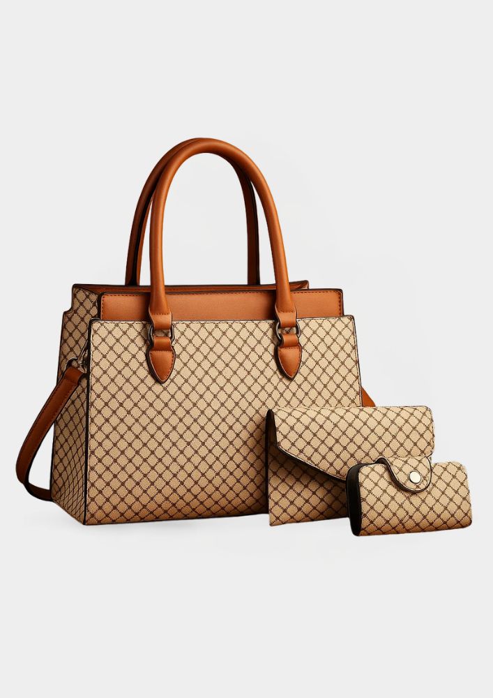 Emese- Készlet Merevített Táska És Pénztárca