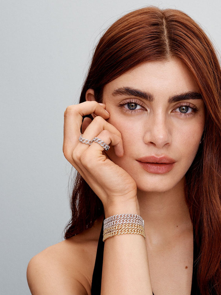 Aranka - Karkötő Rózsaszín Kubai Dizájn