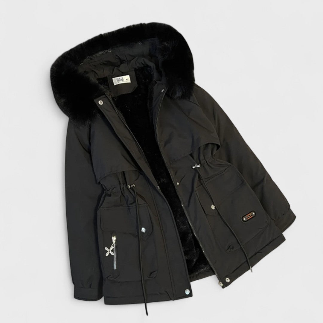 Elena – Stílusos női téli kabát modern dizájnnal