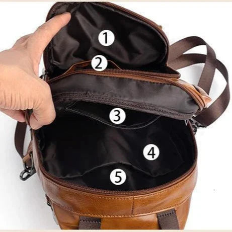 Ditta  - Hátizsák ZipTech Állítható Vállpántok Tartórekesz Részlet