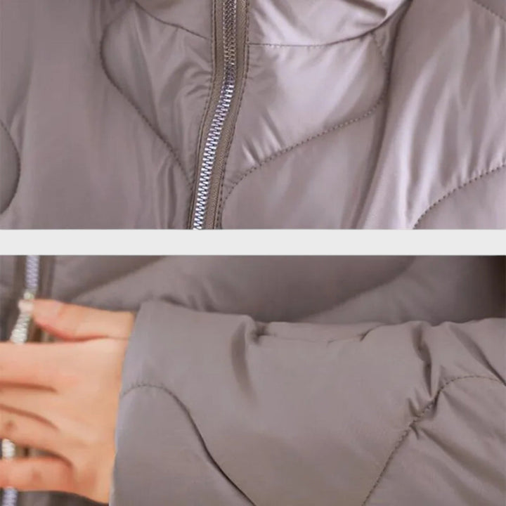 Stefania – Meleg női téli dzseki kapucnival