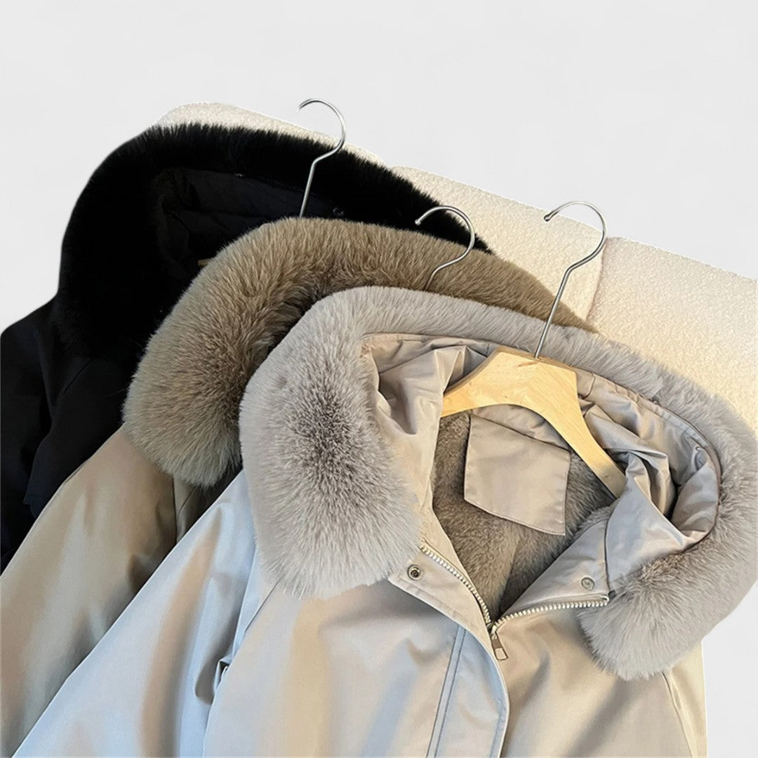 Elena – Stílusos női téli kabát modern dizájnnal