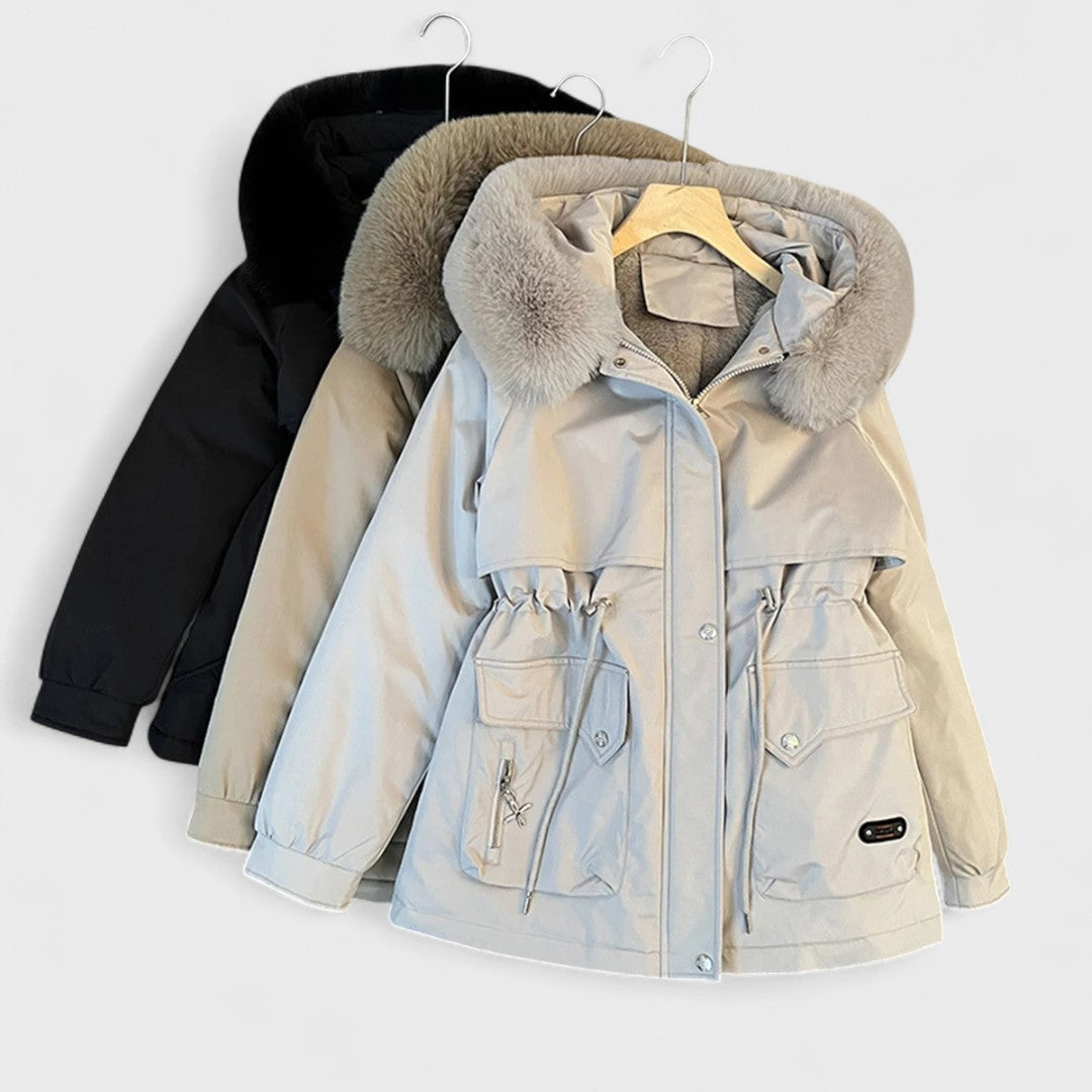 Elena – Stílusos női téli kabát modern dizájnnal