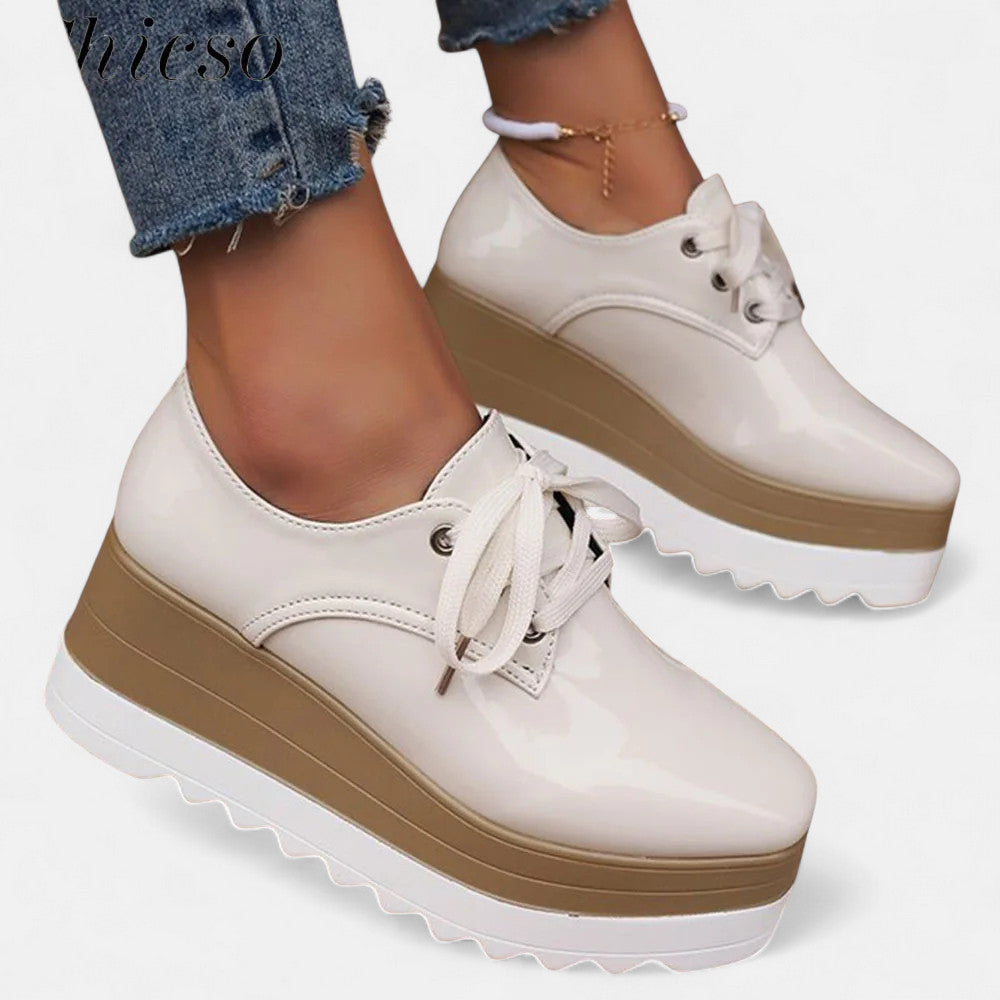 Chiara - Ortopéd Platform Derby