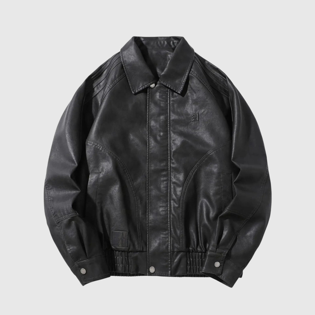 Olivér - Férfi Bőrkabát Időtálló Stílus