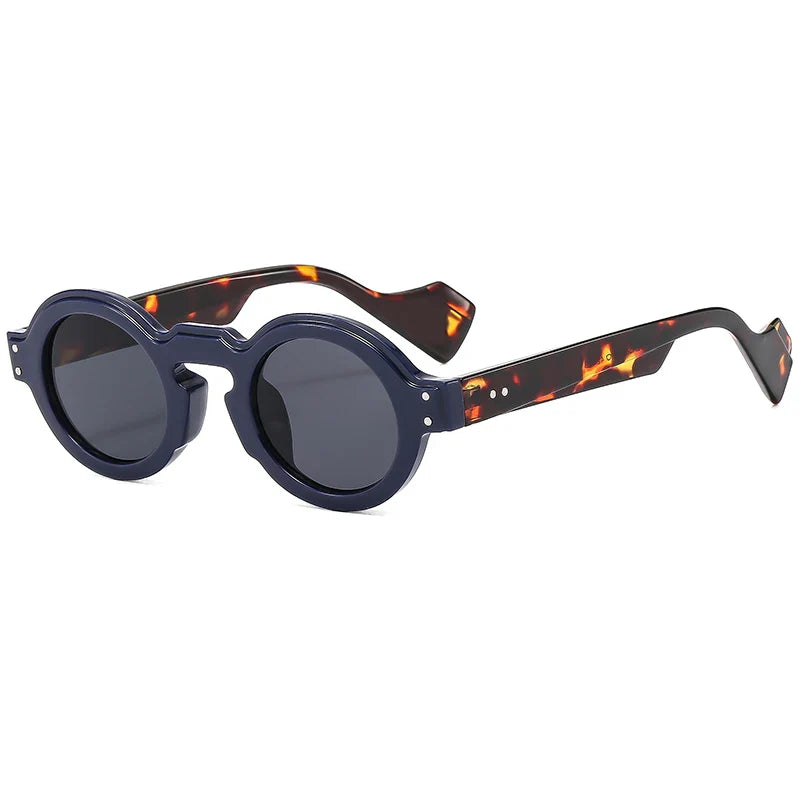 Rezső - Napszemüveg Kerek Kerettel Tartós Lencsékkel Vintage Bájjal Modern Csavarral