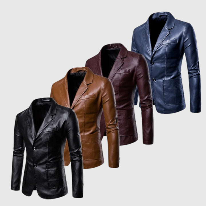 Szabolcs - Férfi Bőrdzseki Tartósság