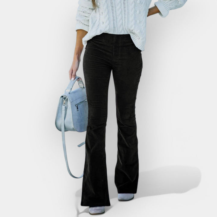 Zara - Nadrág Magas Derekú Harang Szabás