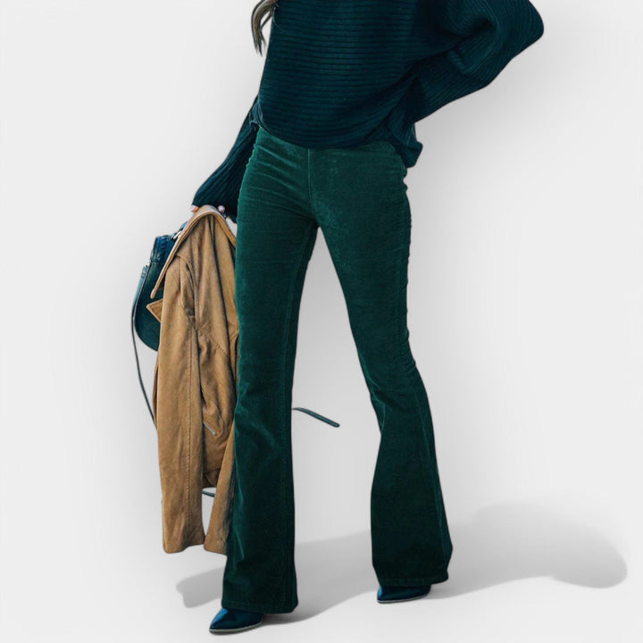 Zara - Nadrág Magas Derekú Harang Szabás