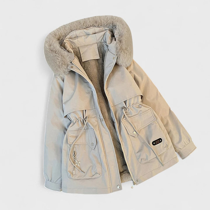 Elena – Stílusos női téli kabát modern dizájnnal