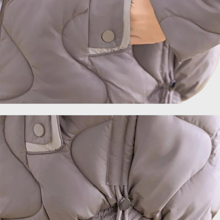 Stefania – Meleg női téli dzseki kapucnival