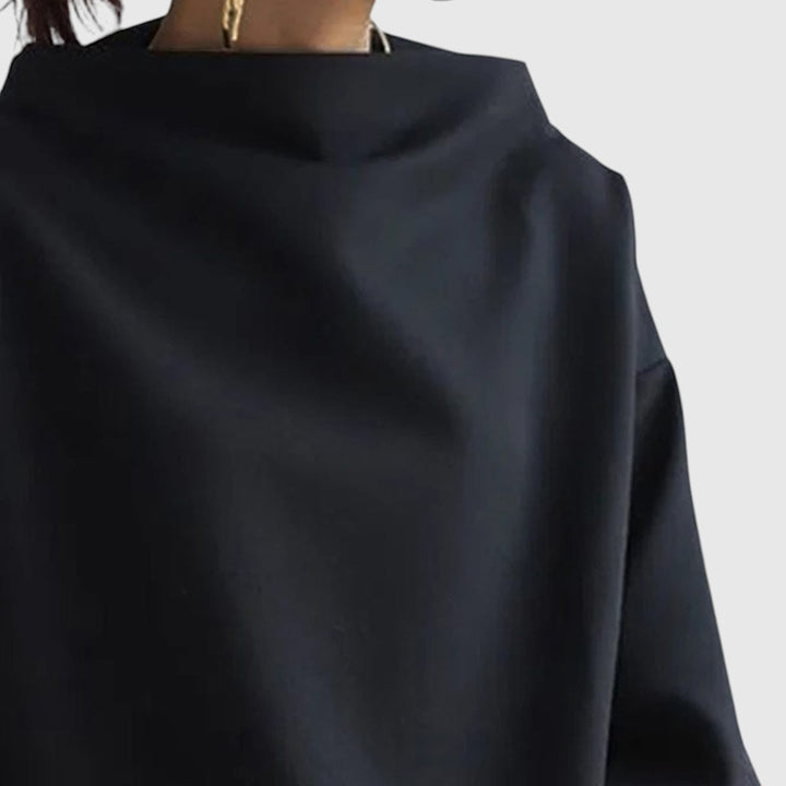 Gabriela - Stílusos pulóver magas nyakrésszel