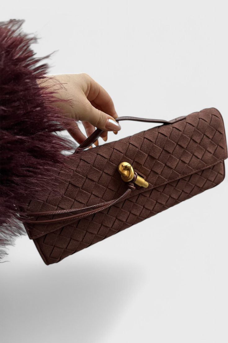 Cvetka - Ramenska Torbica Z Žepom V Notranjosti