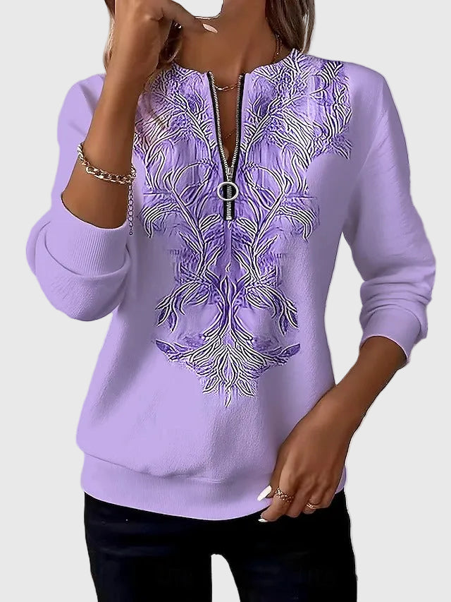 Ayla - Női Kényelmes Pulóver