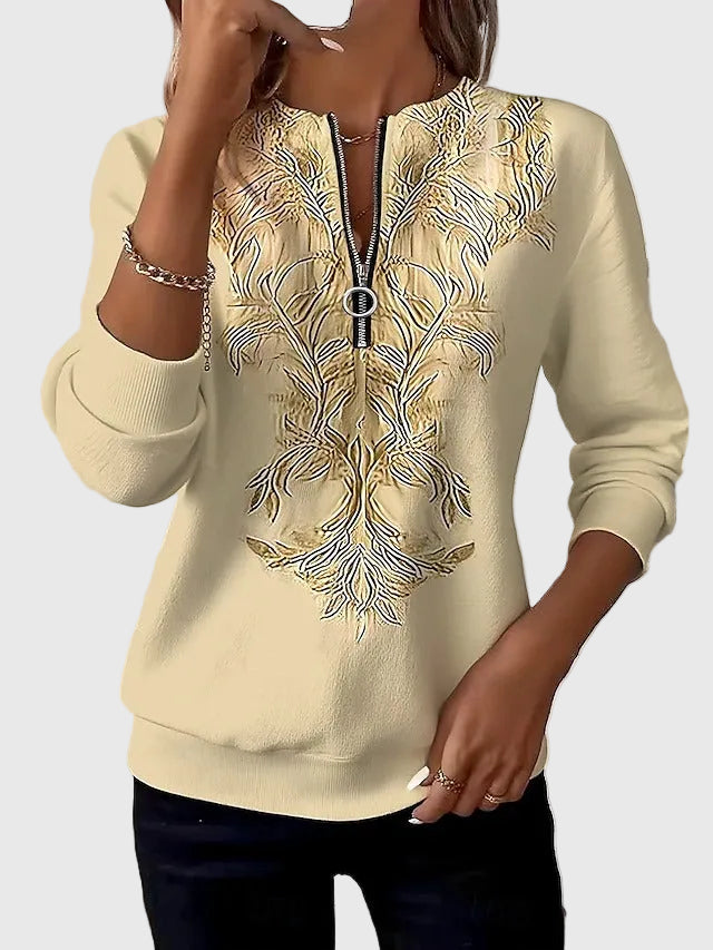 Ayla - Női Kényelmes Pulóver