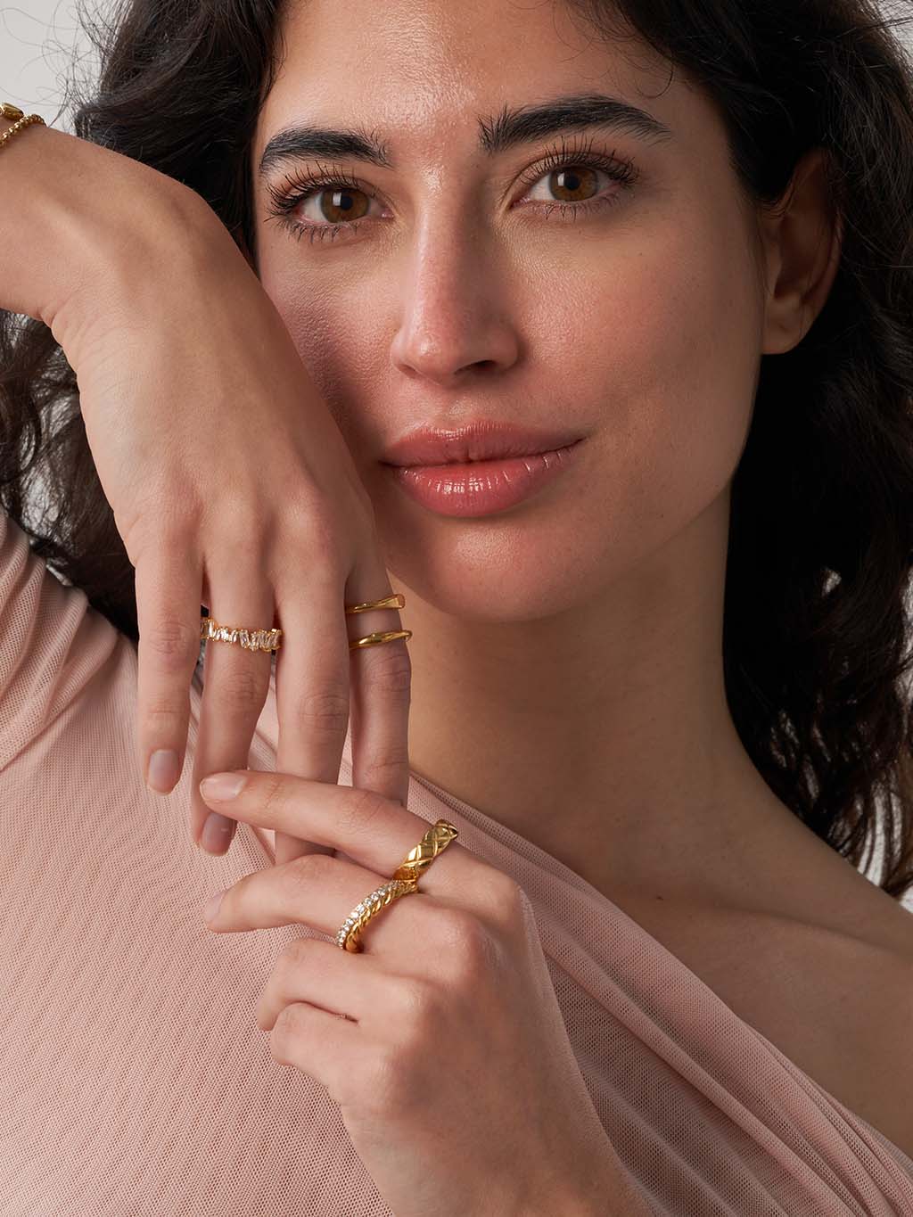 Tazalyette - Gyémánt Gyűrű 18k