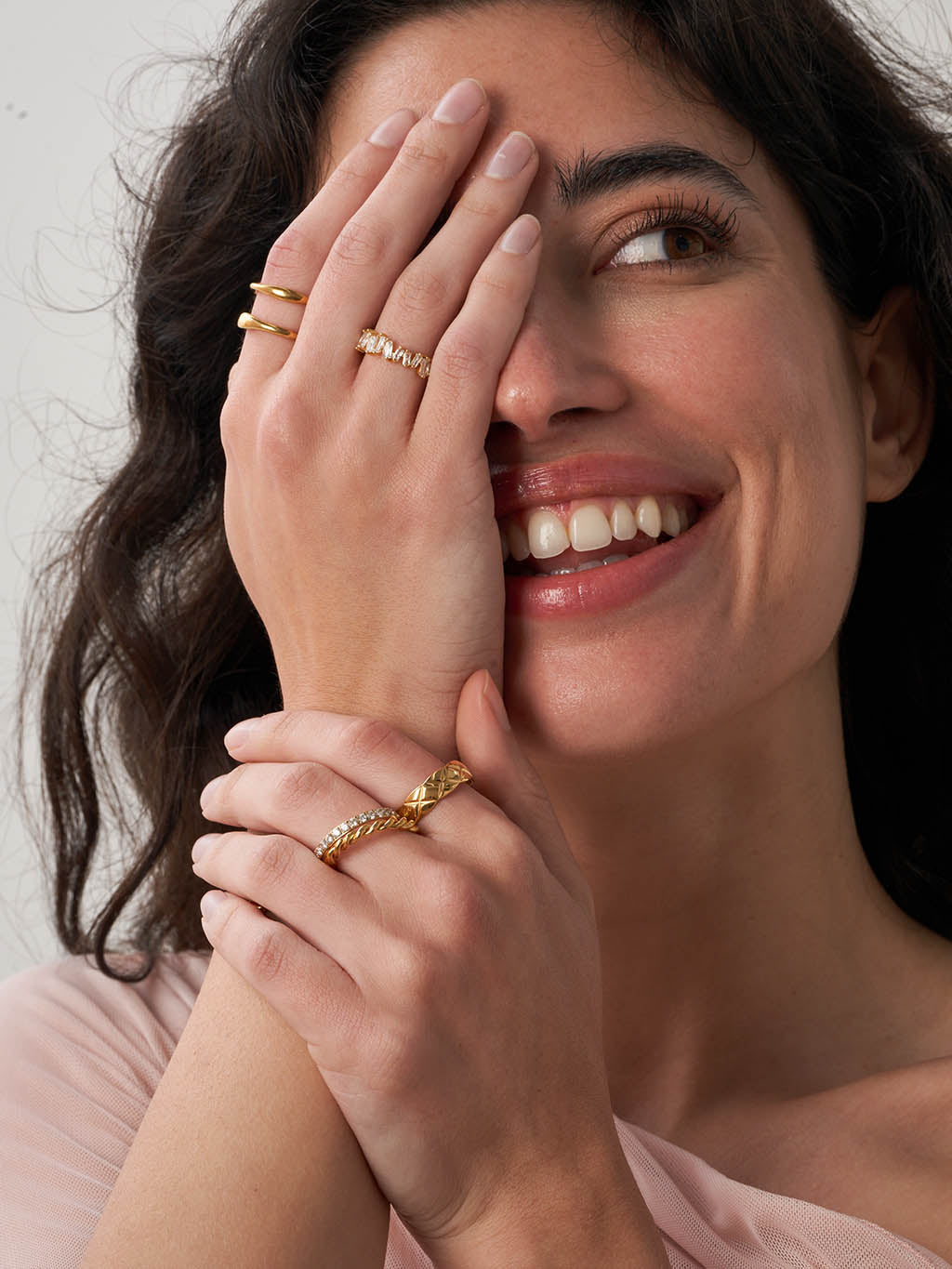 Tazalyette - Gyémánt Gyűrű 18k