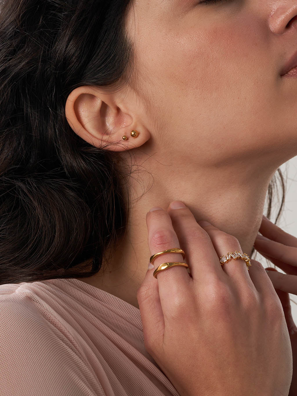 Tazalyette - Gyémánt Gyűrű 18k