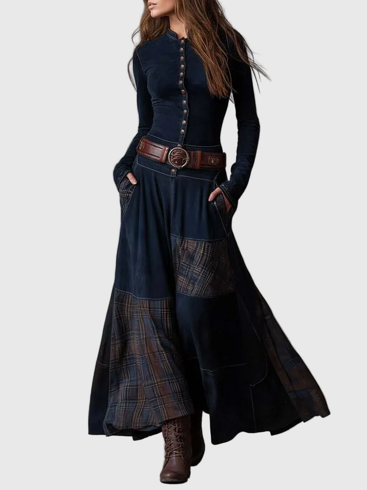 Azucena - Maxiruha övvel, öko-velúr anyagból