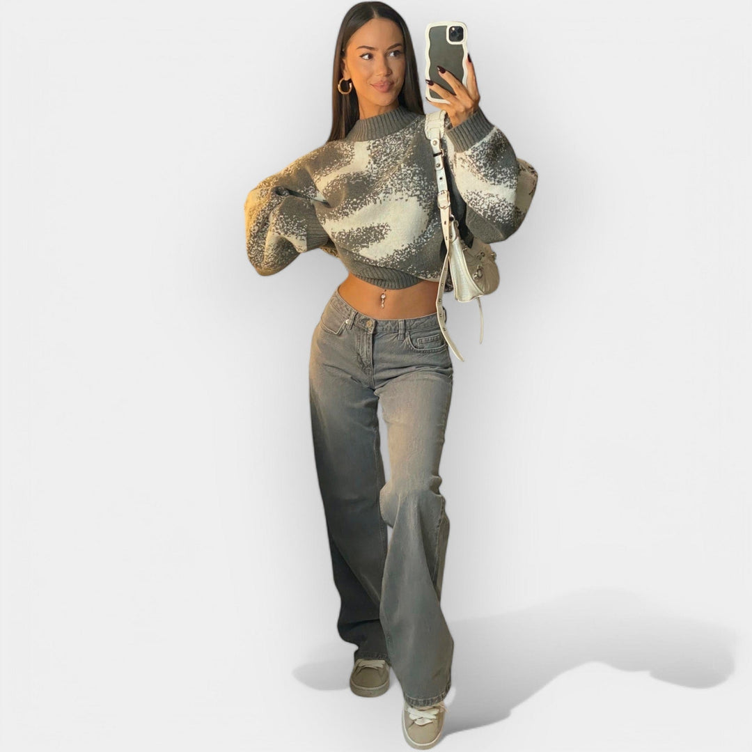 Boglárka - Farmernadrág Alacsony Derekú