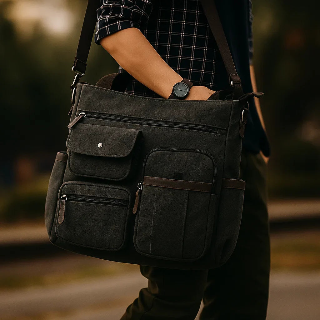 Gabriella - Válltáska tárolórekesz és zseb