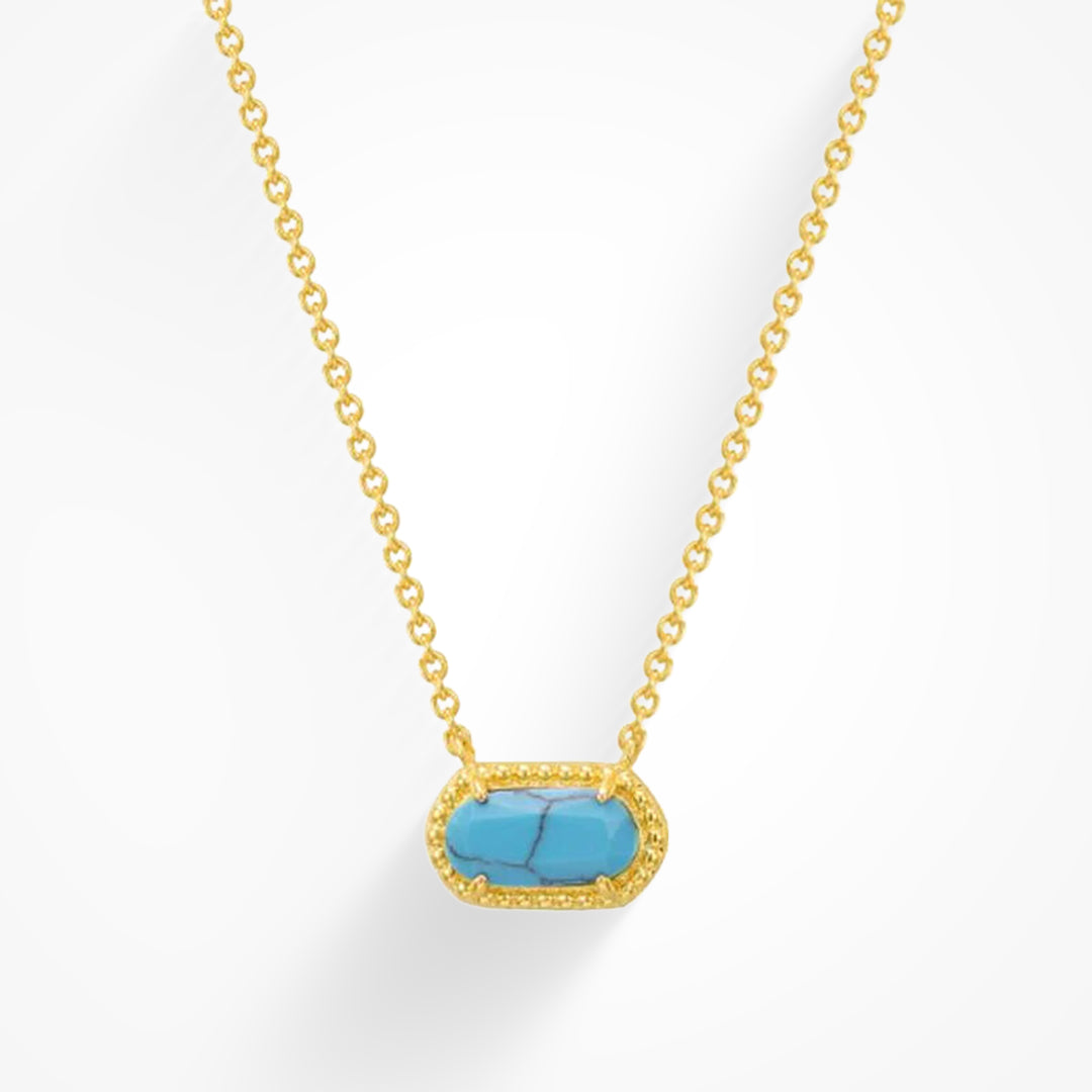 Talia - Nyaklánc drágakő ingaval