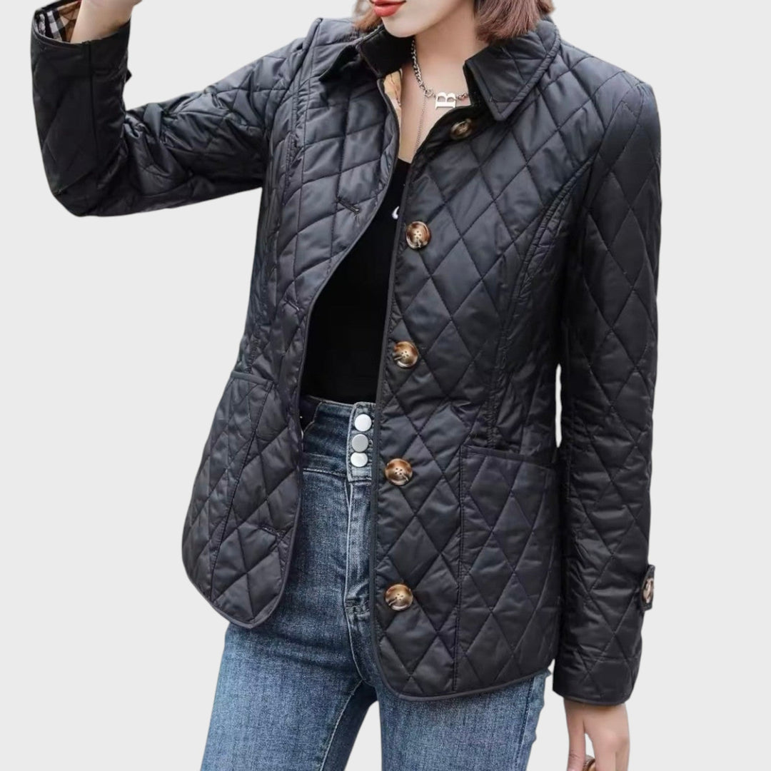 Desislava - Elegáns Kapucnis Női Kabát