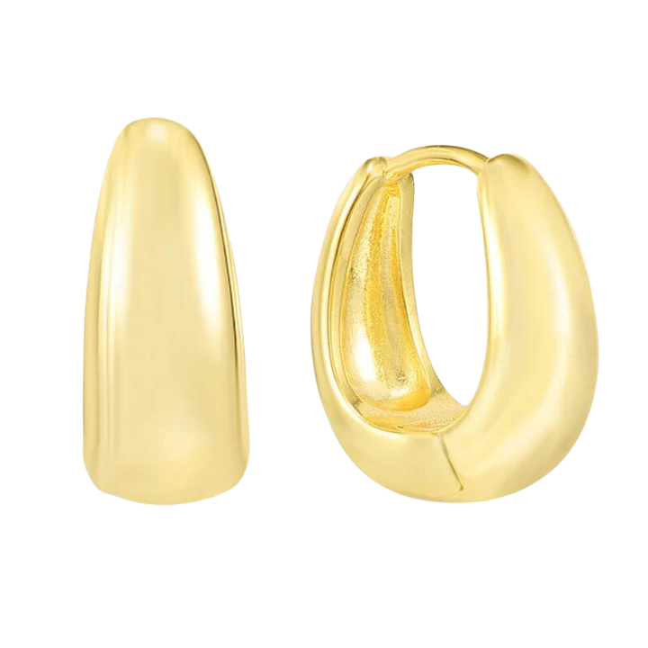 Katalin - Kerek fülbevalók diszkrét fény megjelenés kifejezés