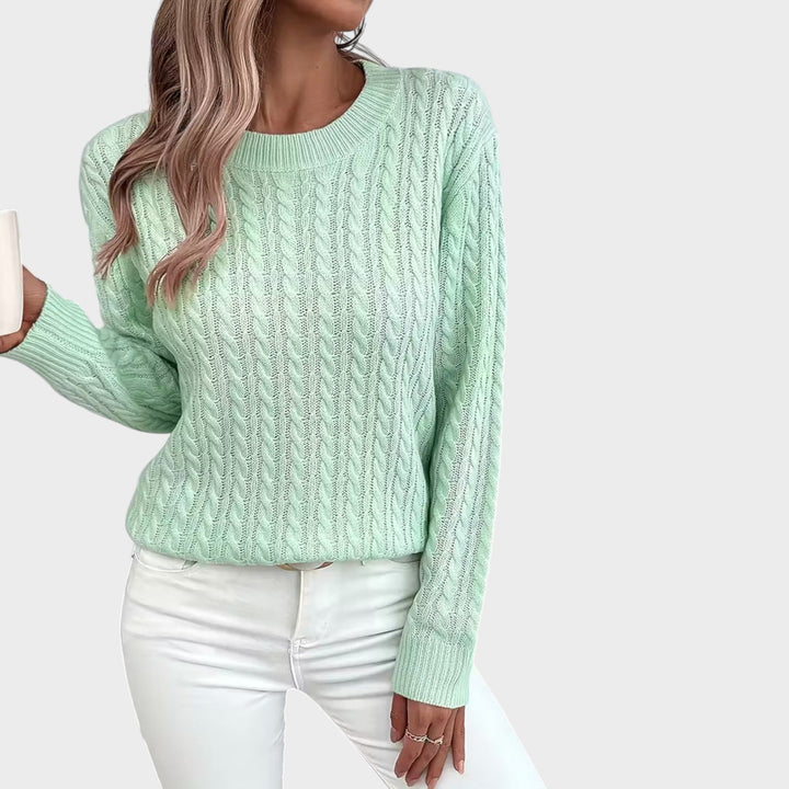 Vivianne – Soft Textured Knit Sweater