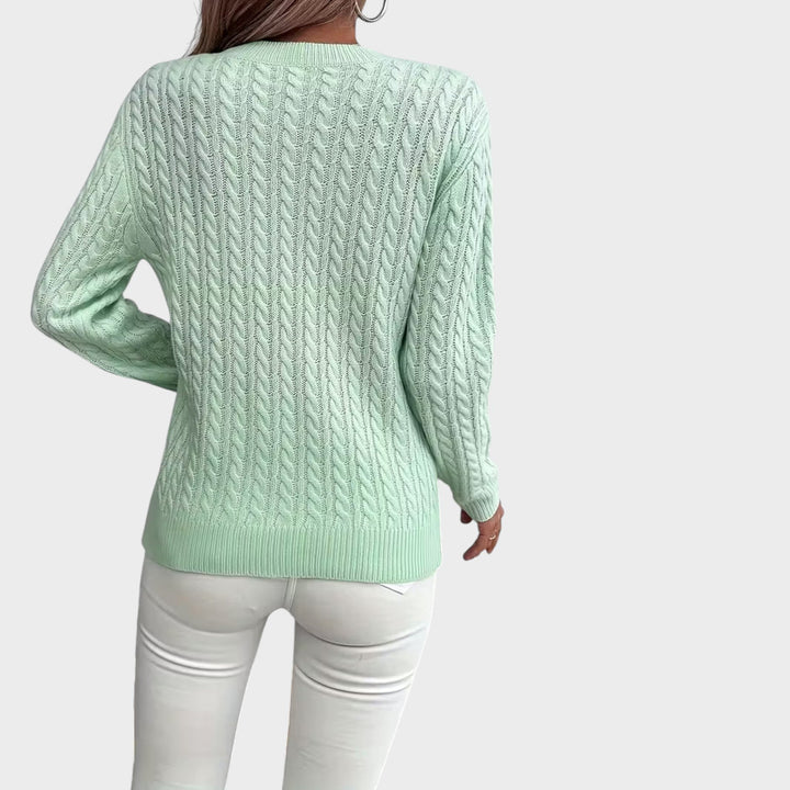 Vivianne – Soft Textured Knit Sweater