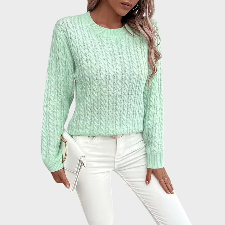 Vivianne – Soft Textured Knit Sweater