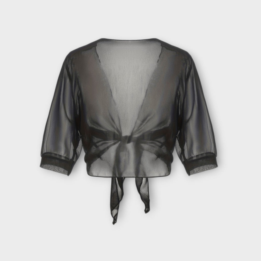 Olivia - Blúz nyitott elülső kialakítással