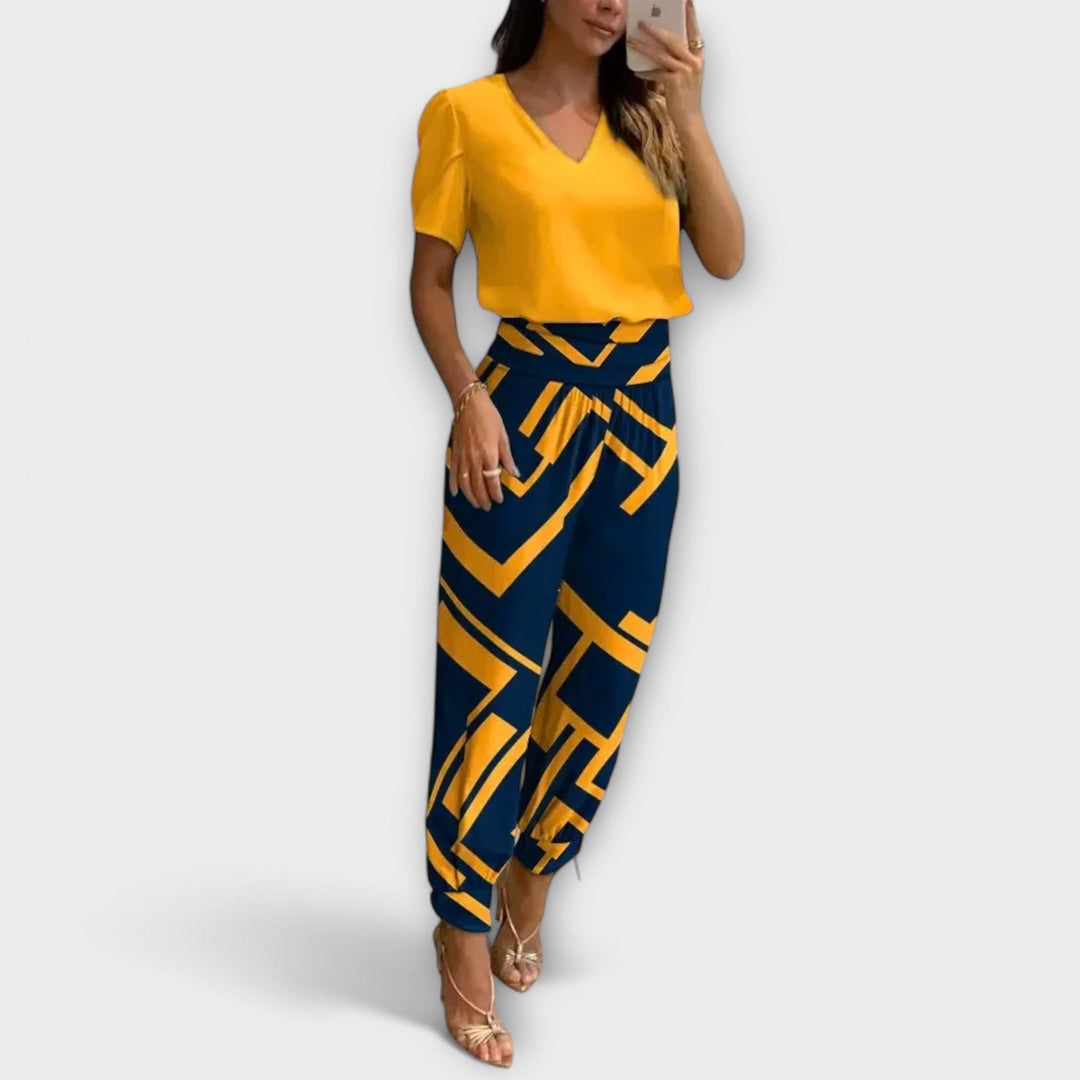 Irmelin – Elegáns Top és Nadrág Szett