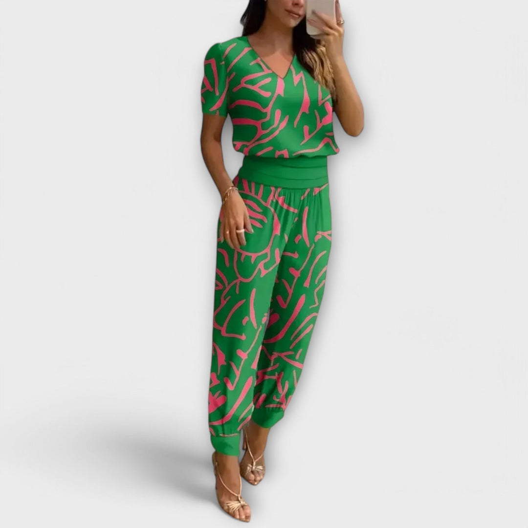 Irmelin – Elegáns Top és Nadrág Szett