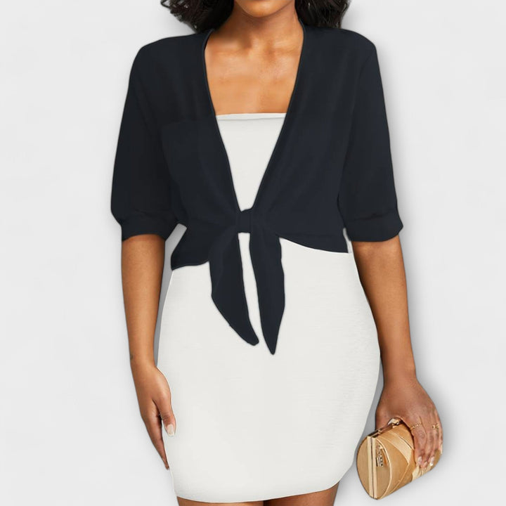 Olivia - Blúz nyitott elülső kialakítással