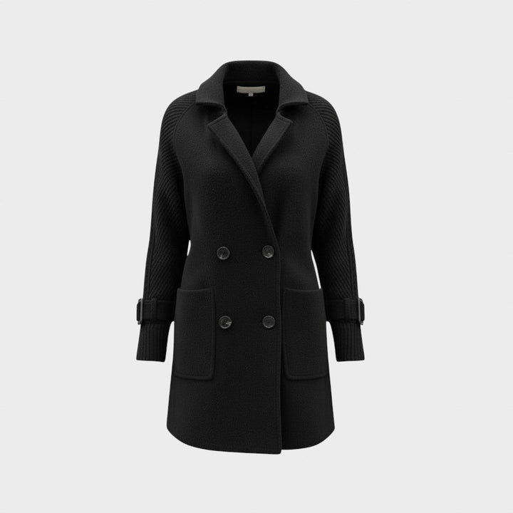 Rózsa - Középhosszú kabát dupla gombolással