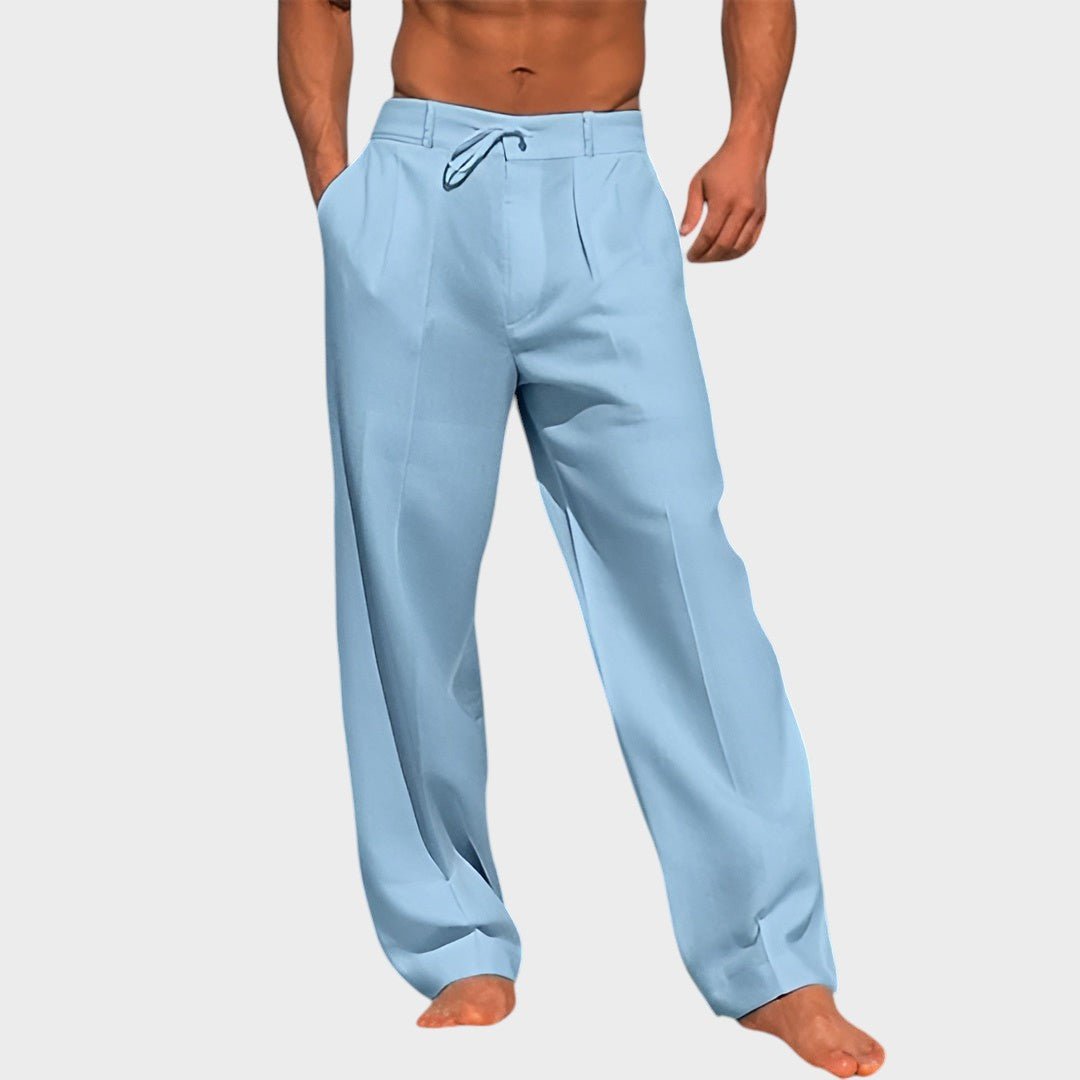 Jens - Világos és stílusos vászon nadrág nyárra