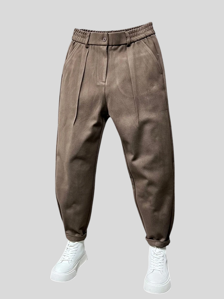 Marcello - Elegáns Melange Nadrág