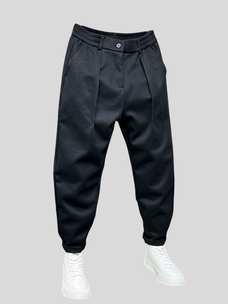 Marcello - Elegáns Melange Nadrág