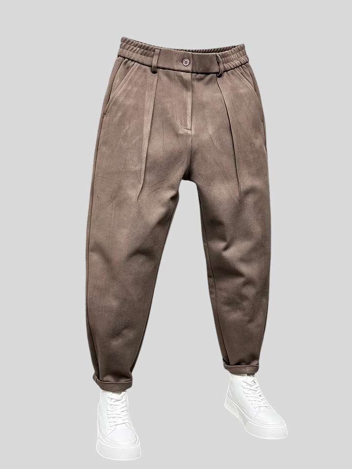 Marcello - Elegáns Melange Nadrág