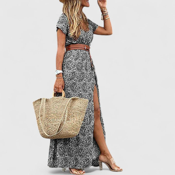 Lorraine - Stílusos Boho Maxi Ruha