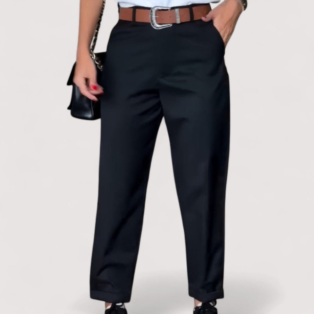 Lana - Nadrág Magas-Derekú Egyenes Szabás Kollekció