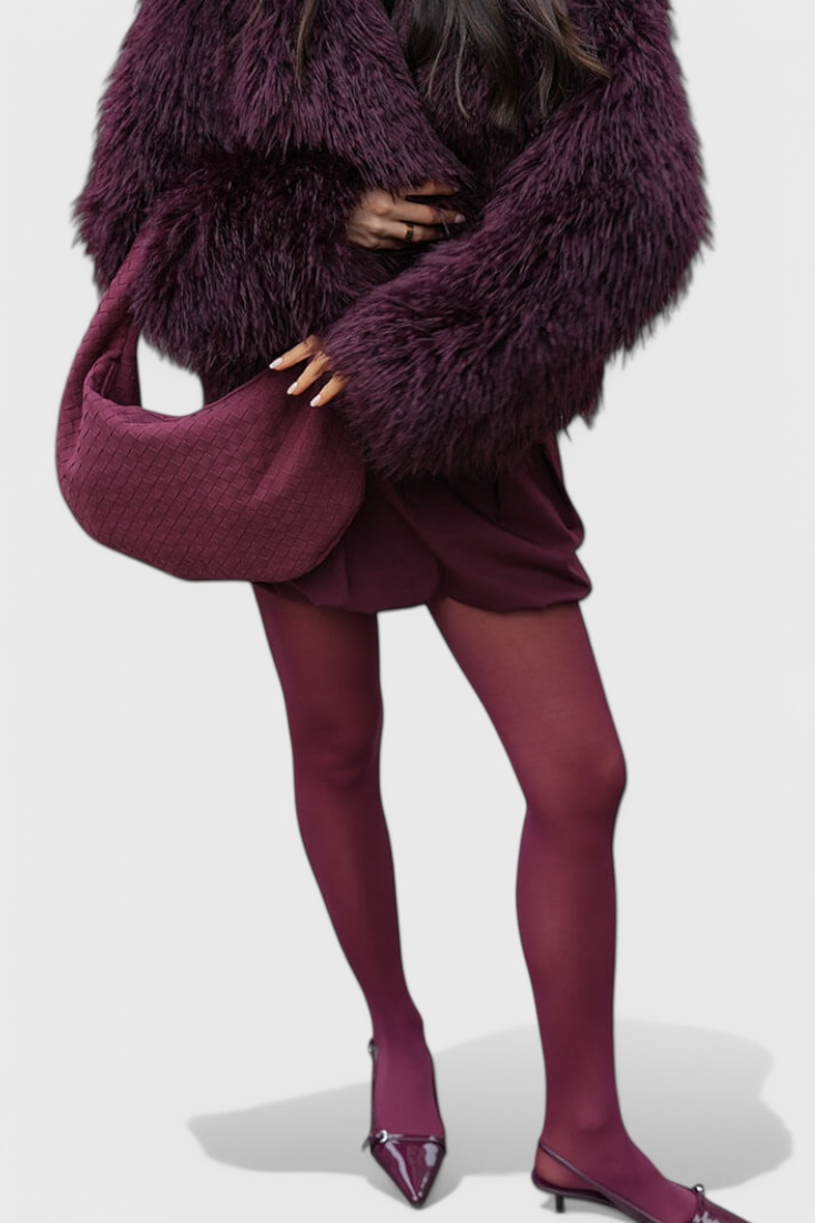 Maja - Torba srednje velikosti z detajlom tkanja