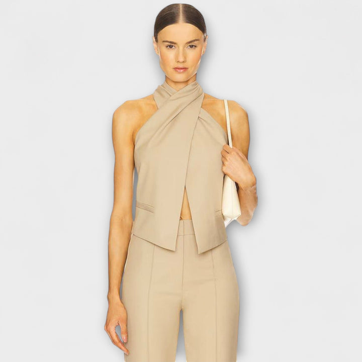 Június - Keresztezett Nyakpántos Felső