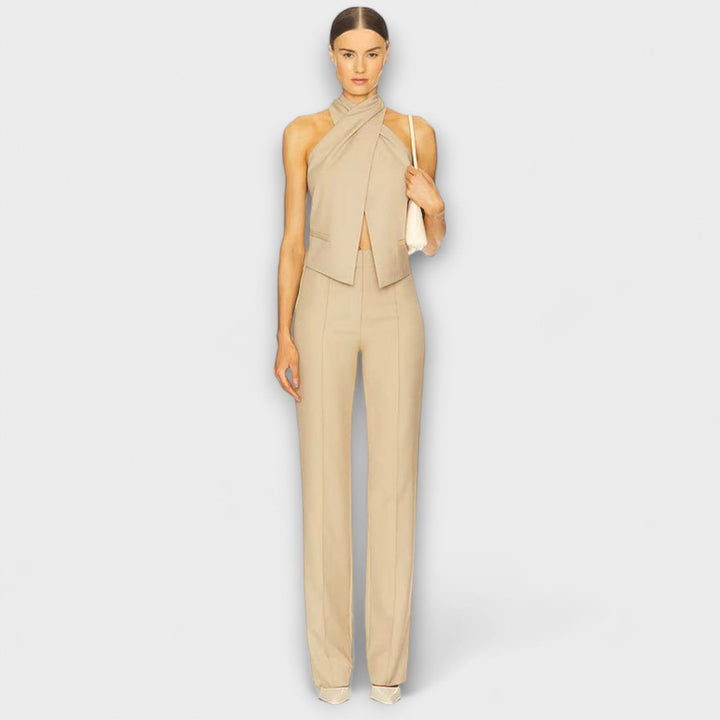 Június - Keresztezett Nyakpántos Felső